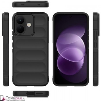 Magic Shield guminis dėklas - juodas (Xiaomi Redmi Note 17 Pro 4G/5G) Magic Shield guminis dėklas - juodas (Xiaomi Redmi Note 17 Pro 4G/5G)